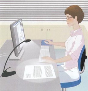 confort de vision et de posture au travail